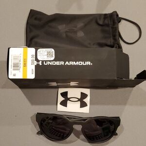 Under Armour Black Sunglasses with Pouch